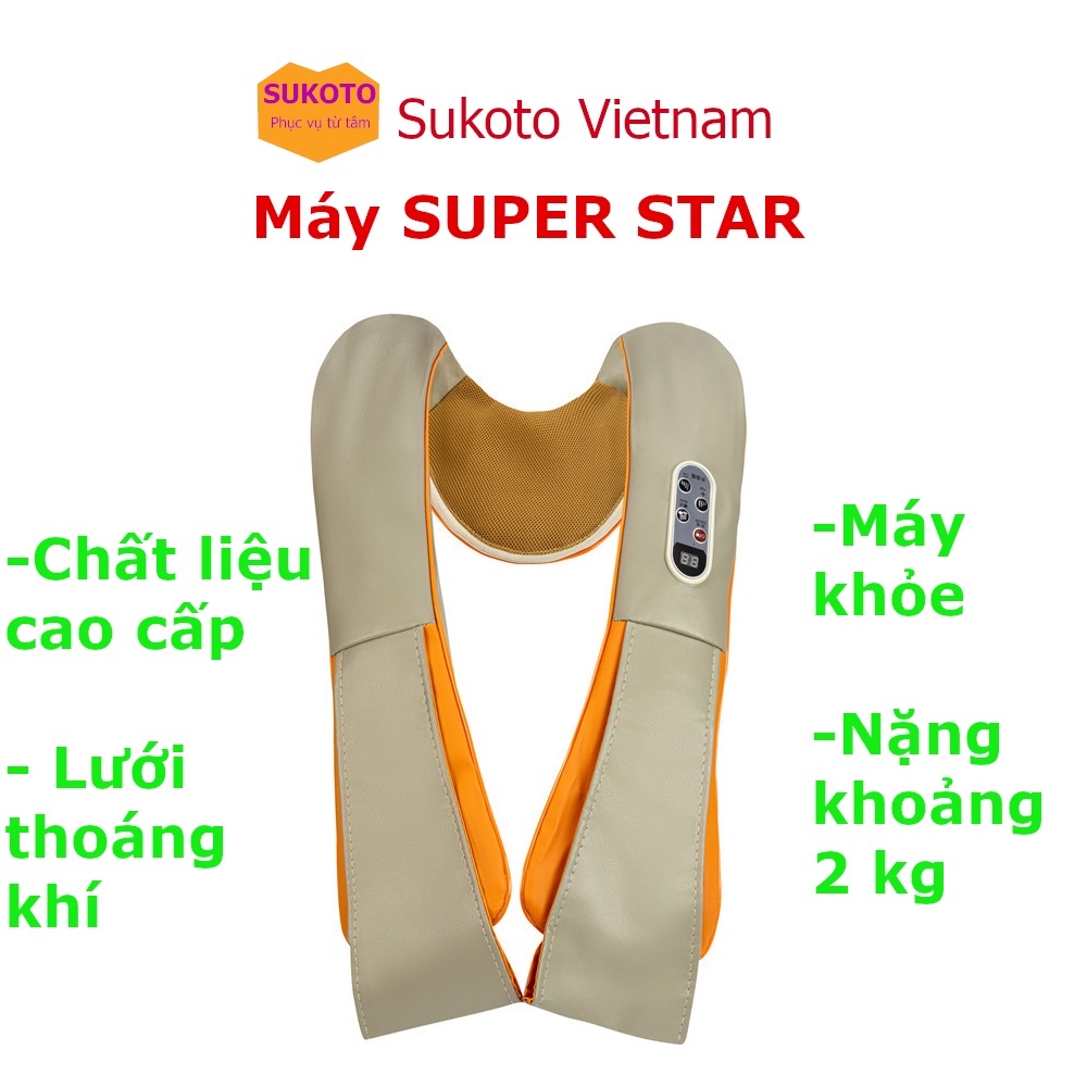 Máy Đấm Lưng, Đai Massage Quà Tặng Mẹ Cao Cấp